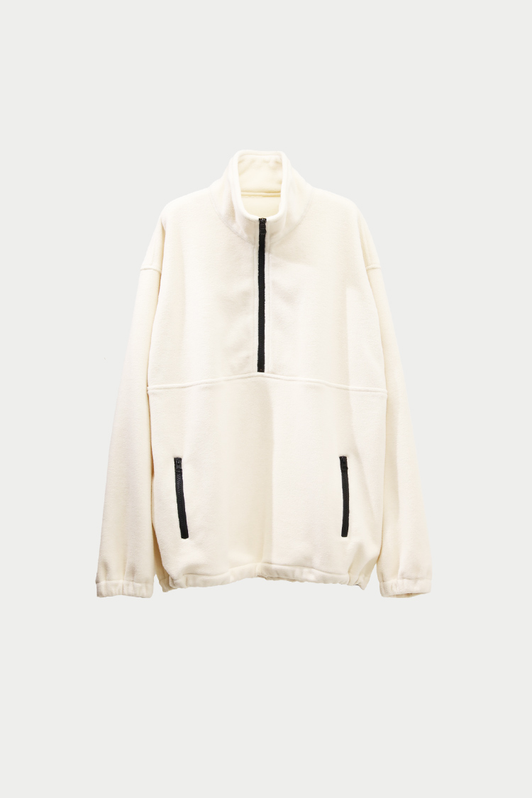即日発送　マチャット フリース フリースプルオーバー（アイボリー） | MACHATT ONLINE STORE