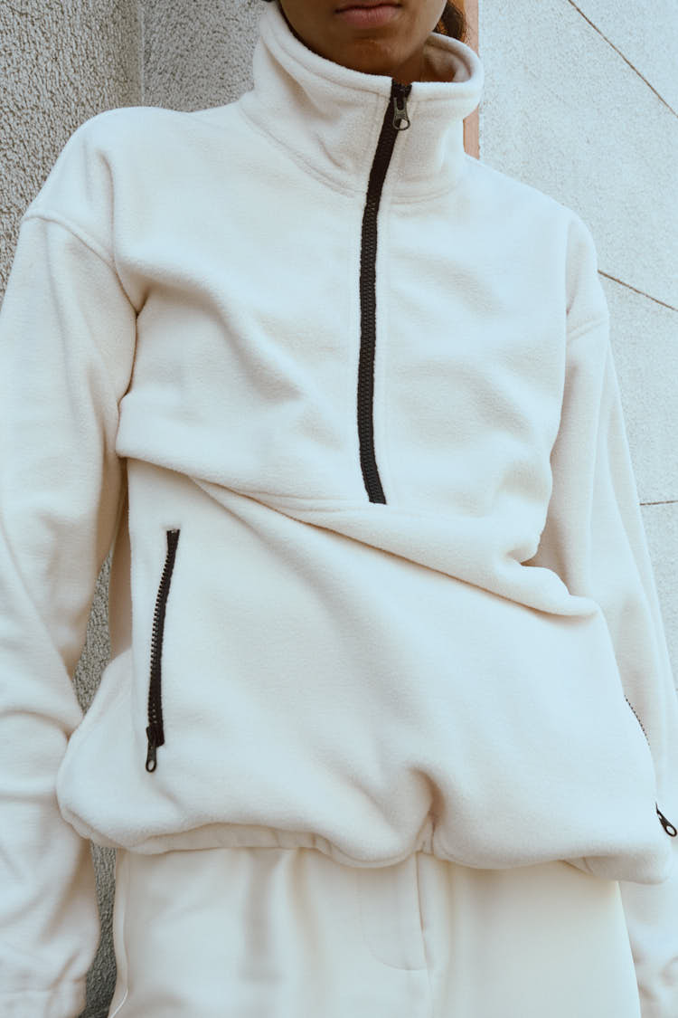 即日発送　マチャット フリース フリースプルオーバー（アイボリー） | MACHATT ONLINE STORE