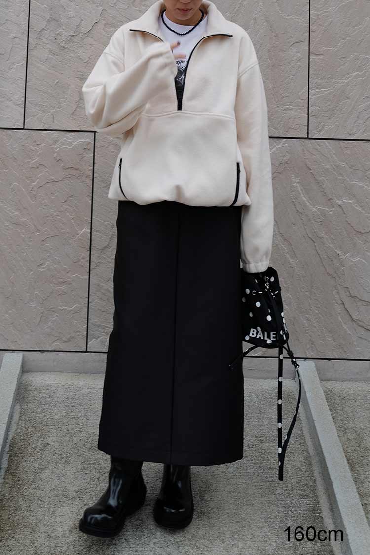 フリースプルオーバー（アイボリー） | MACHATT ONLINE STORE