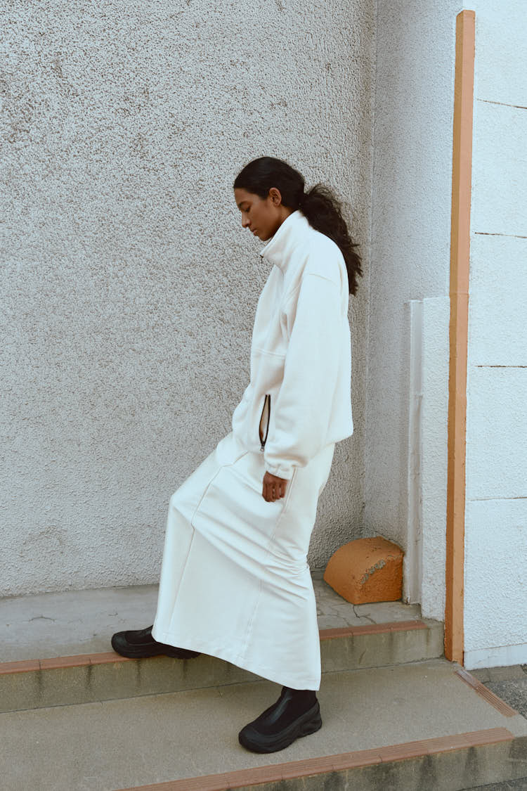 フリースプルオーバー（アイボリー） | MACHATT ONLINE STORE