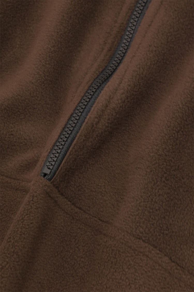 フリースプルオーバー（ブラウン） | MACHATT ONLINE STORE