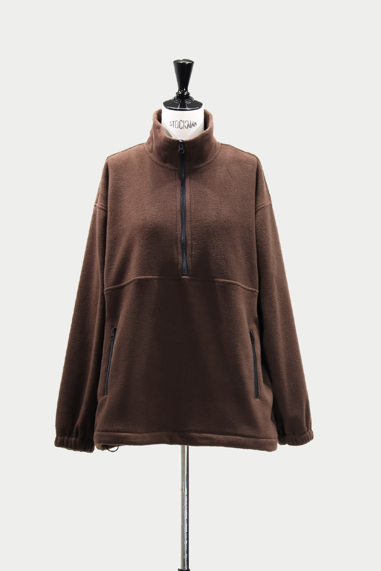 フリースプルオーバー（ブラウン） | MACHATT ONLINE STORE