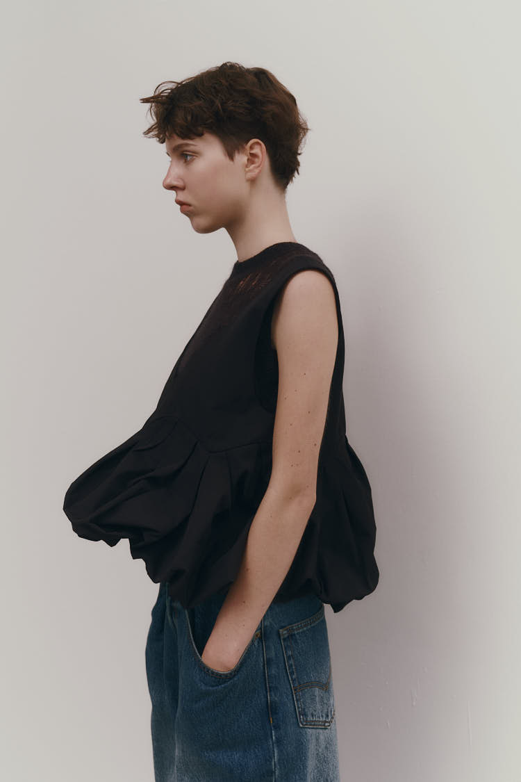 ギャバジンフォルムトップス | MACHATT ONLINE STORE