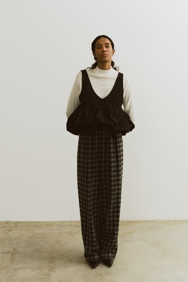 ギャバジンフォルムトップス | MACHATT ONLINE STORE