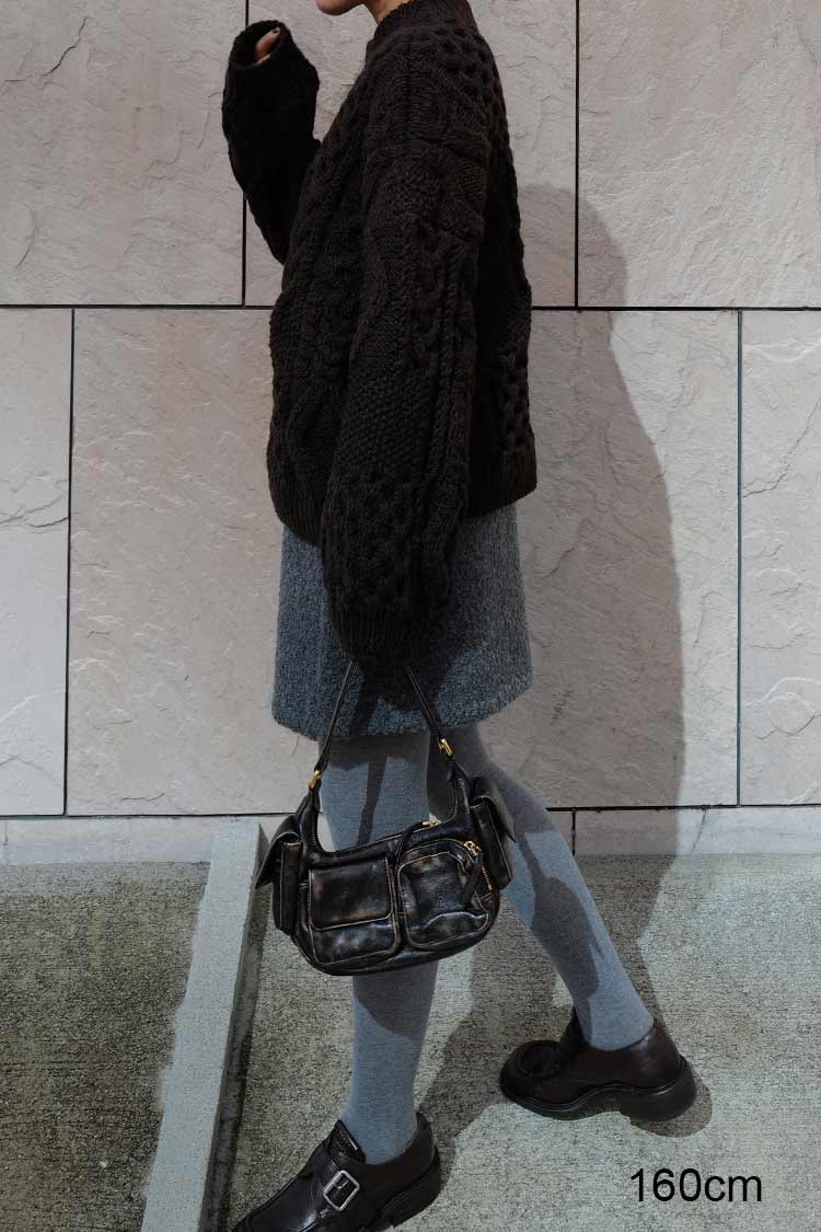 ブークレミニスカート（グレー） | MACHATT ONLINE STORE