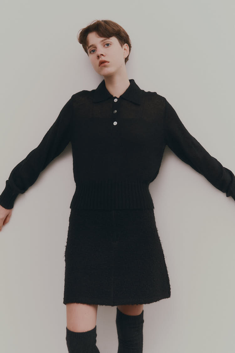 machatt ブークレミニスカート ブークレミニスカート（ブラック） | MACHATT ONLINE STORE