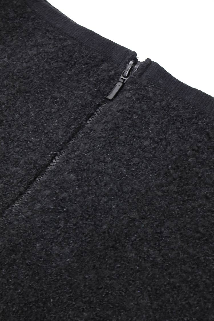 ブークレミニスカート（ブラック） | MACHATT ONLINE STORE