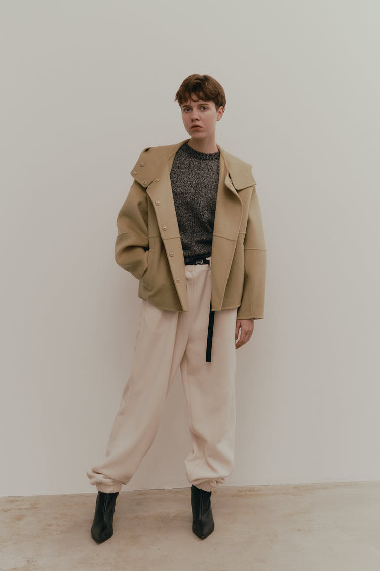 フリースパンツ（アイボリー） | MACHATT ONLINE STORE