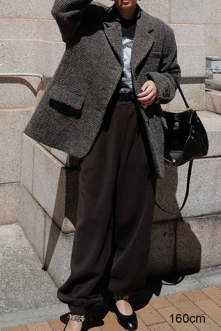 フリースパンツ（ブラウン） | MACHATT ONLINE STORE