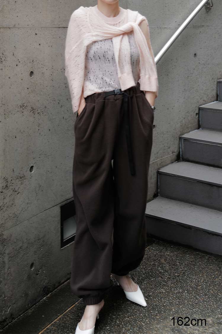 フリースパンツ（ブラウン） | MACHATT ONLINE STORE