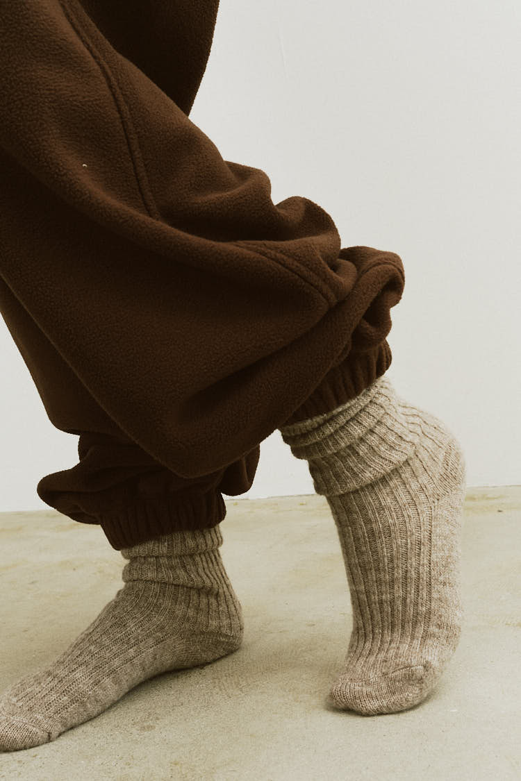 フリースパンツ（ブラウン） | MACHATT ONLINE STORE