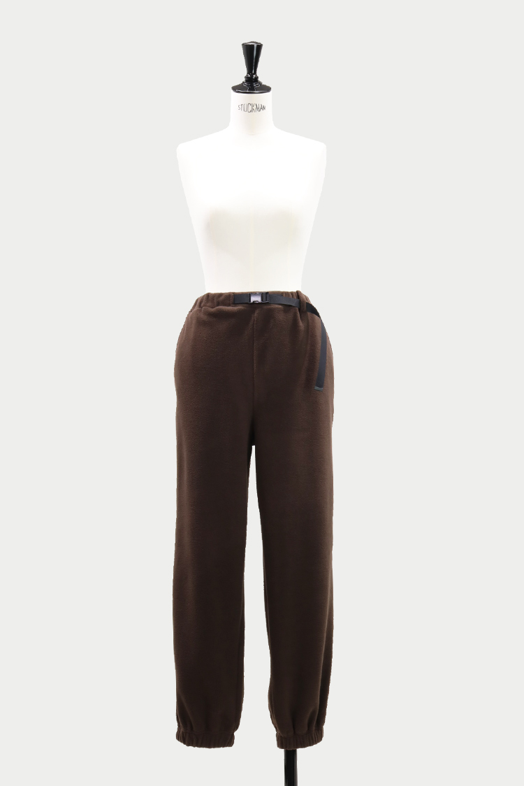 フリースパンツ（ブラウン） | MACHATT ONLINE STORE