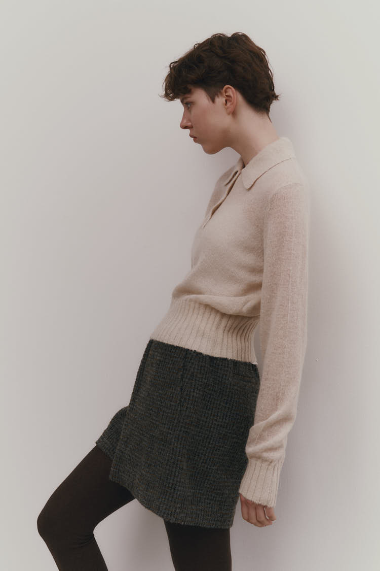 ウールショートパンツ（チェック） | MACHATT ONLINE STORE