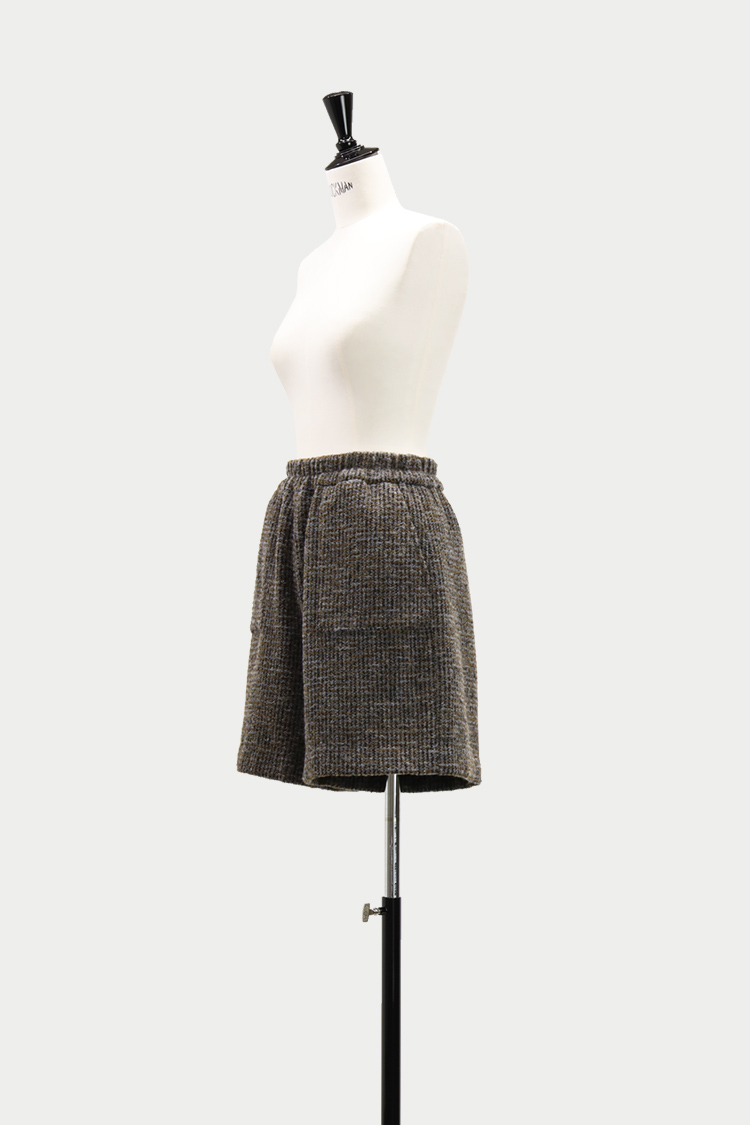 ウールショートパンツ（チェック） | MACHATT ONLINE STORE