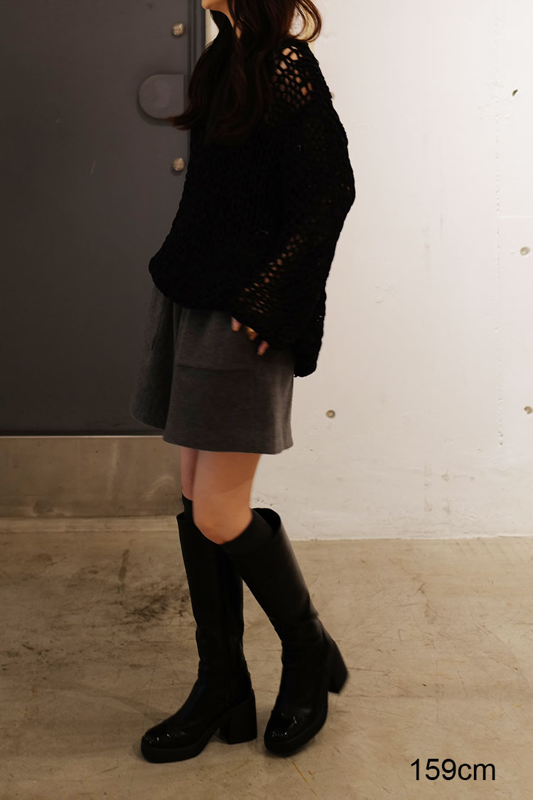 machatt マチャット　ウールショートパンツ（グレー）　LONG ウールショートパンツ（グレー） | MACHATT ONLINE STORE