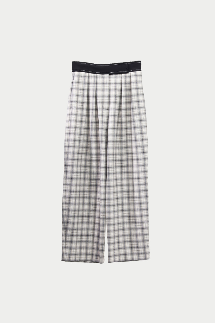 チェックワイドパンツ | MACHATT ONLINE STORE