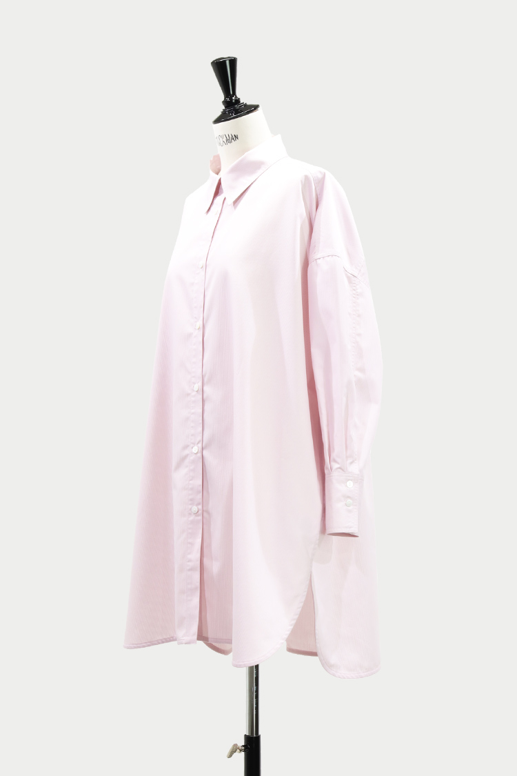 ストライプドビーシャツ（ピンク）【12月下旬納品】 | MACHATT ONLINE