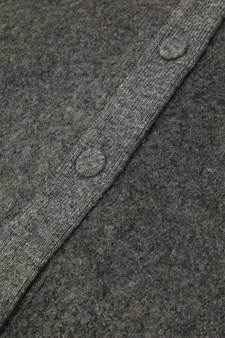 ブークレカーディガン（グレー） | MACHATT ONLINE STORE