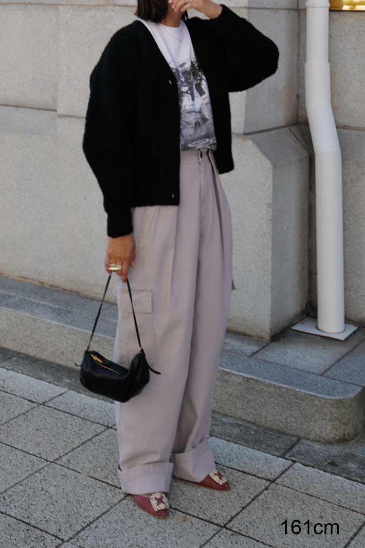 ブークレカーディガン（ブラック） | MACHATT ONLINE STORE