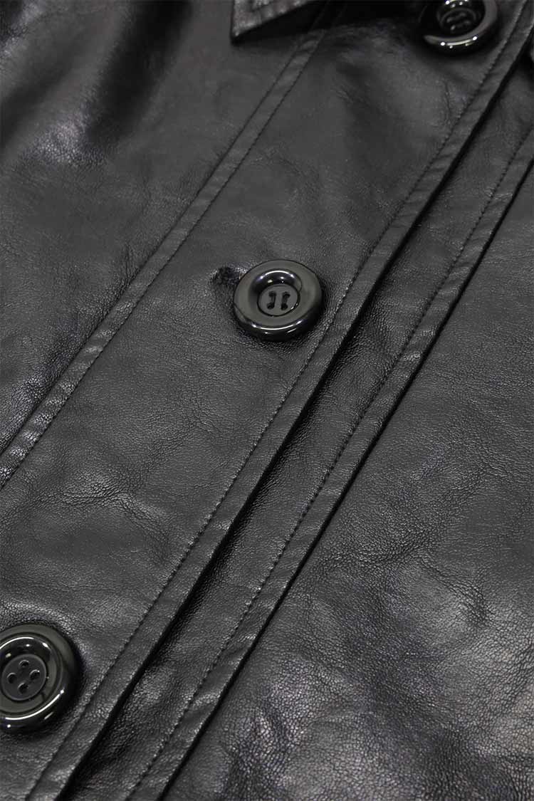 エコレザージャケット（ブラック） | MACHATT ONLINE STORE