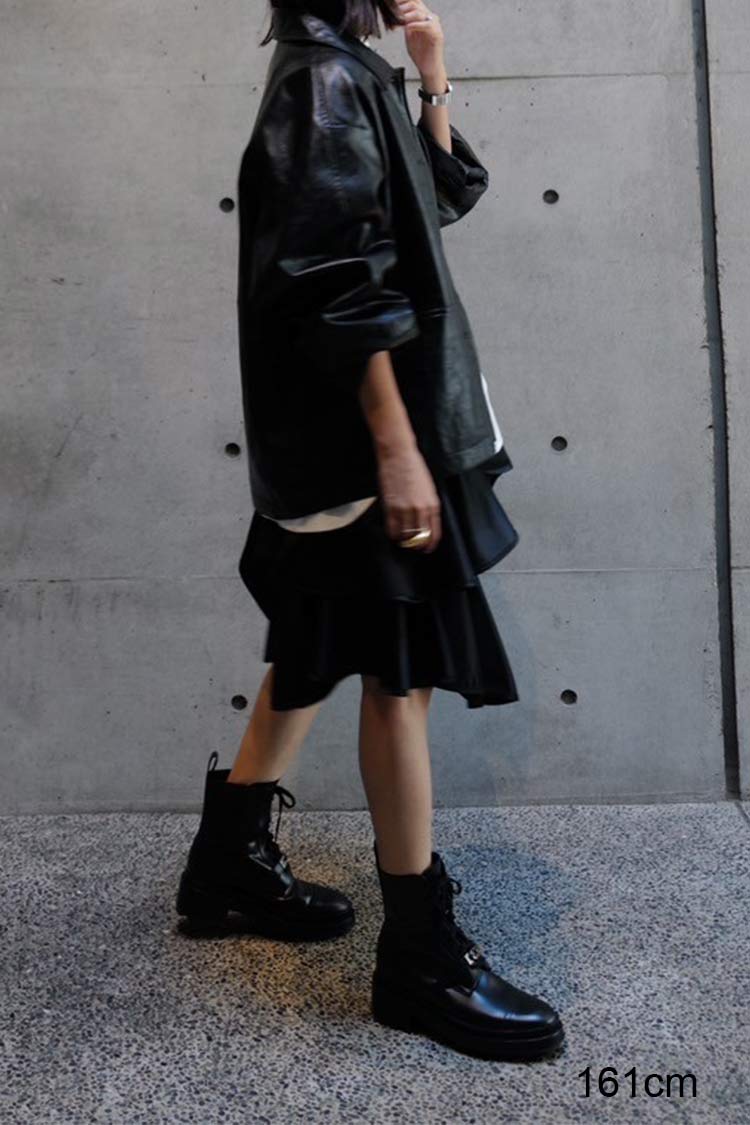 エコレザージャケット（ブラック） | MACHATT ONLINE STORE