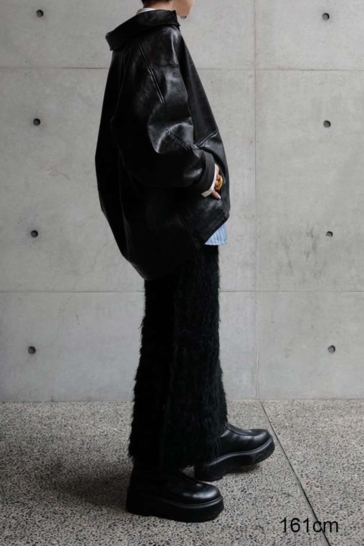 エコレザージャケット（ブラック） | MACHATT ONLINE STORE