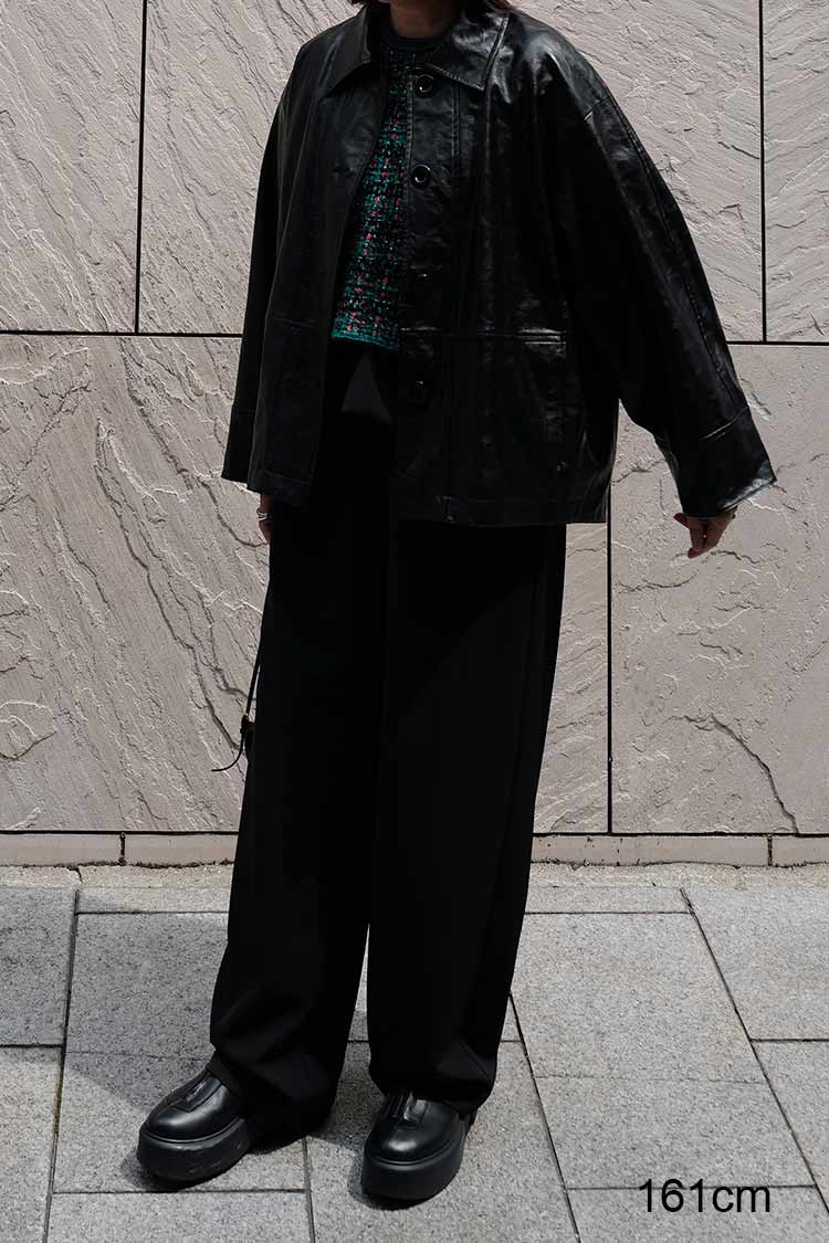 【新品タグ付き】MACHATT エコレザージャケットブラック エコレザージャケット（ブラック） | MACHATT ONLINE STORE