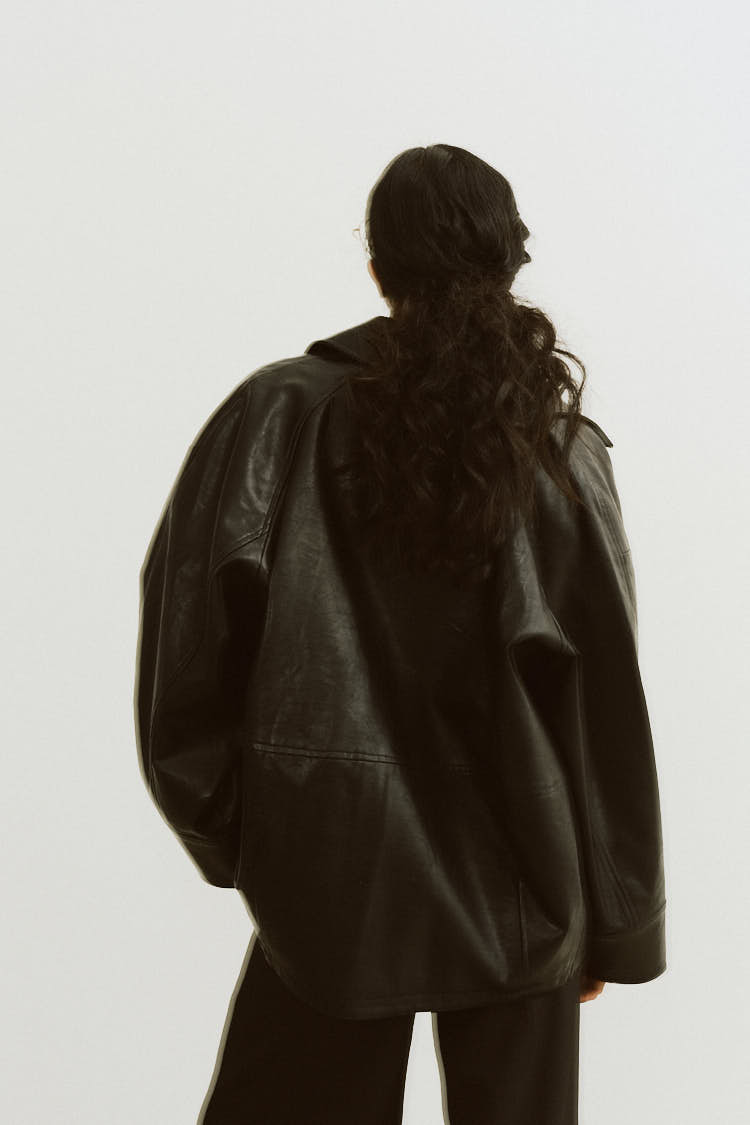 新品！！マチャット　machattエコレザーベスト　ブラウン エコレザージャケット（ブラウン） | MACHATT ONLINE STORE