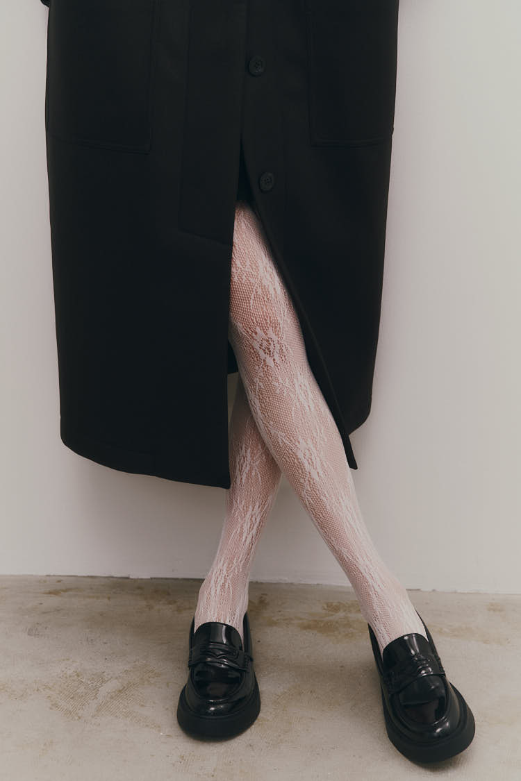 ボンディングオーバーコート（ブラック） | MACHATT ONLINE STORE