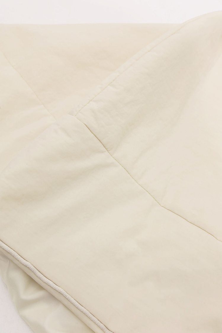 パファーフードスカーフ（アイボリー） | MACHATT ONLINE STORE