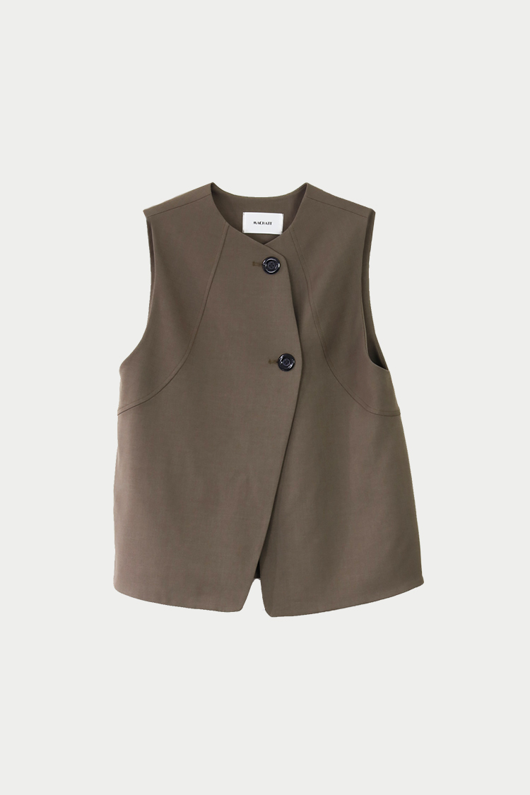 エラスティックベスト（ブラウン） | MACHATT ONLINE STORE