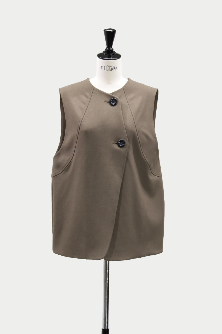 エラスティックベスト（ブラウン） | MACHATT ONLINE STORE