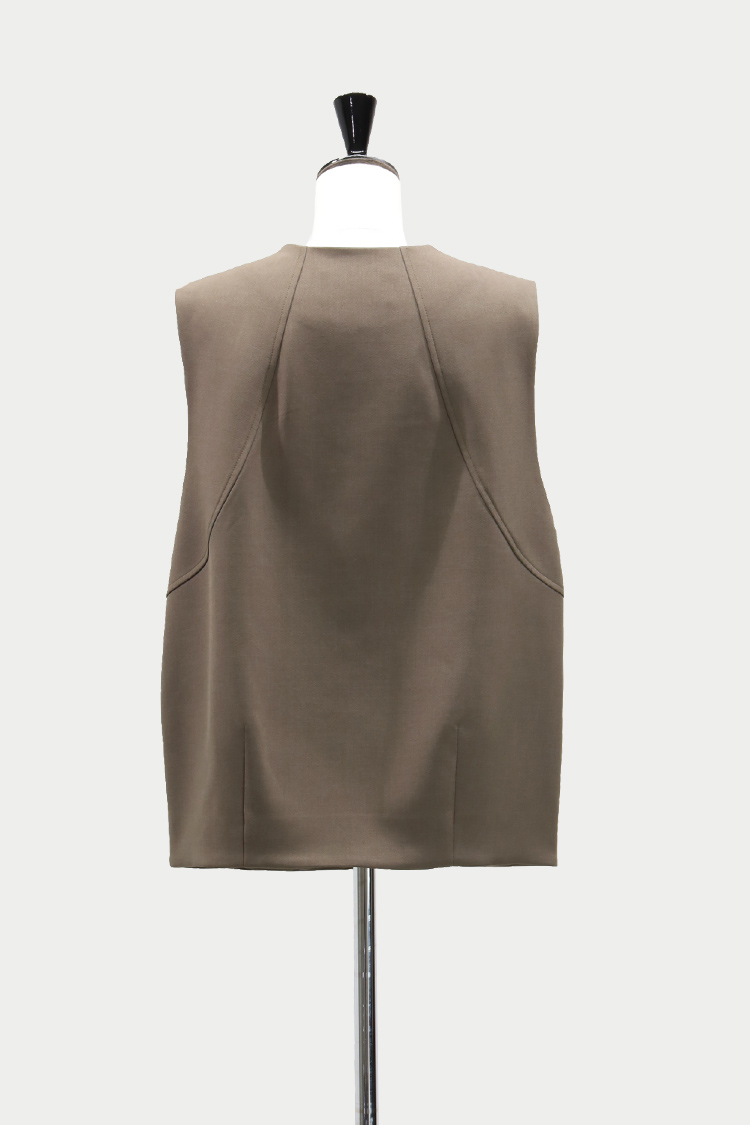 エラスティックベスト（ブラウン） | MACHATT ONLINE STORE