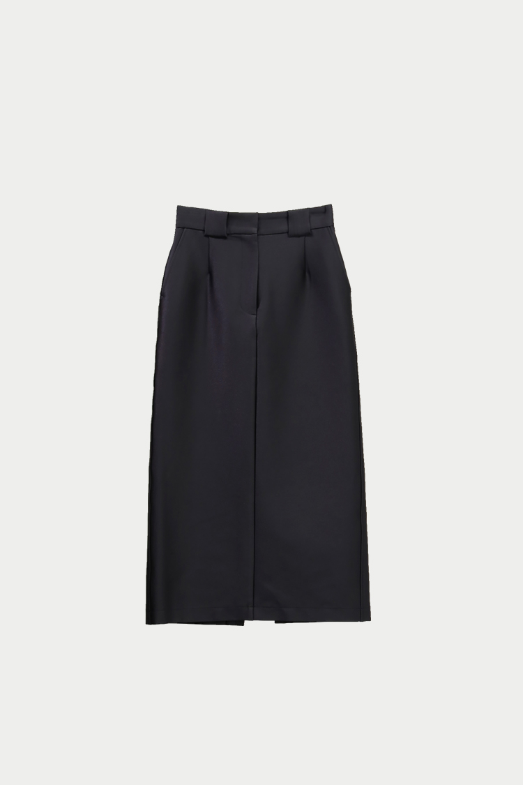 ダッチェスサテンスカート（ブラック） | MACHATT ONLINE STORE