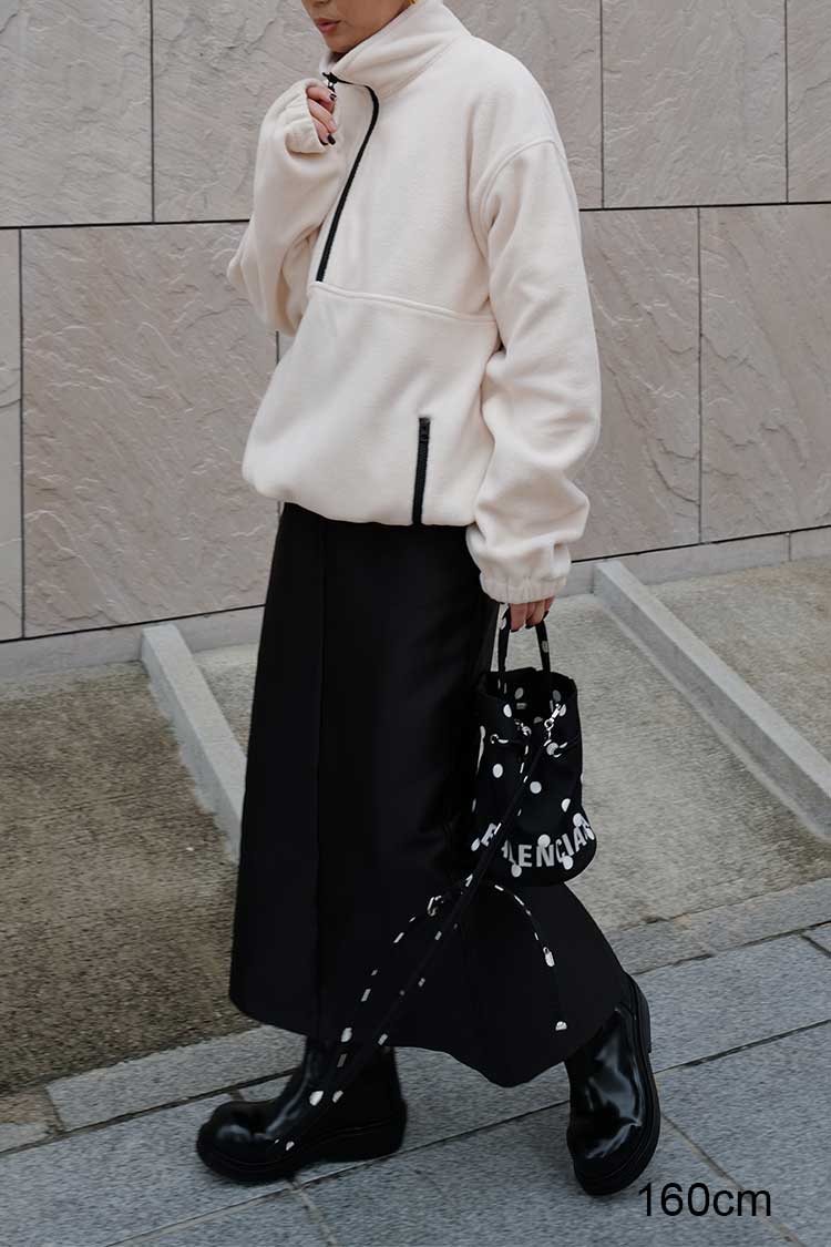 ダッチェスサテンスカート（ブラック） | MACHATT ONLINE STORE