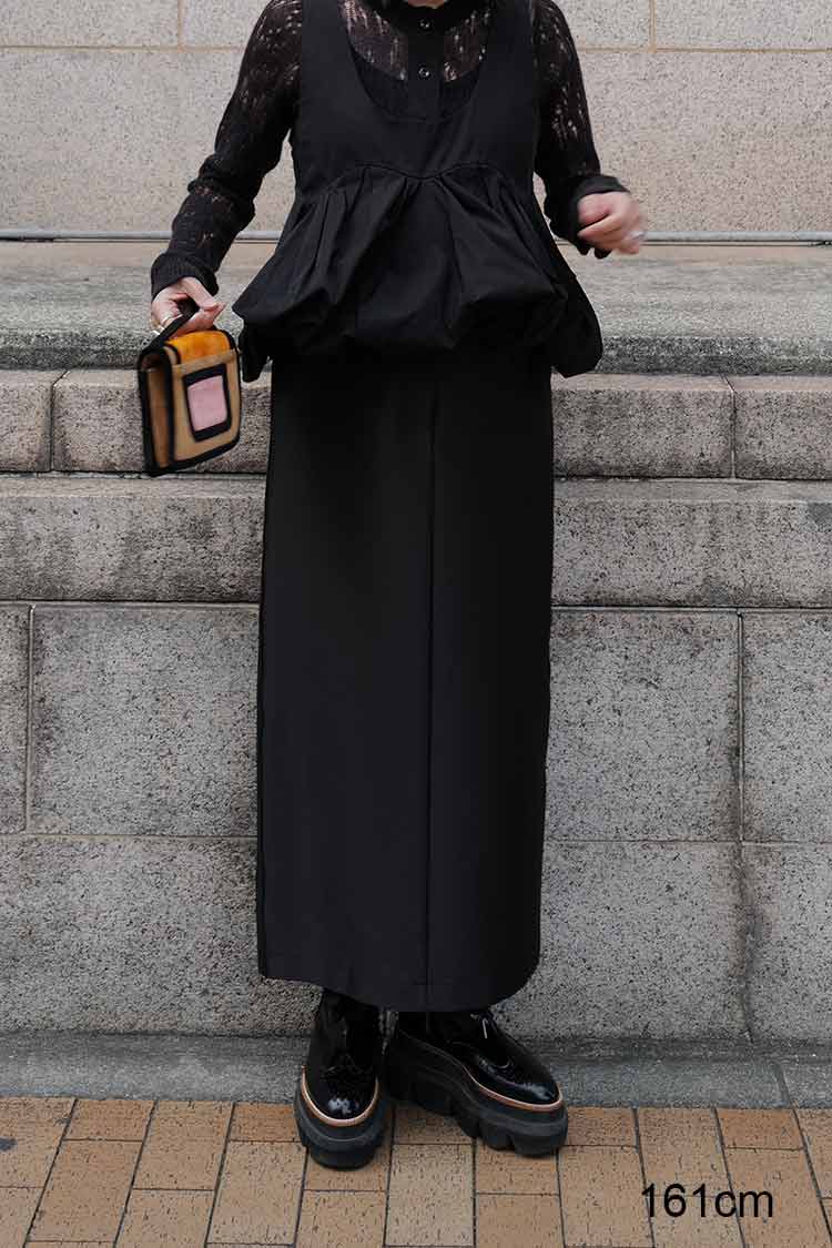 ダッチェスサテンスカート（ブラック） | MACHATT ONLINE STORE