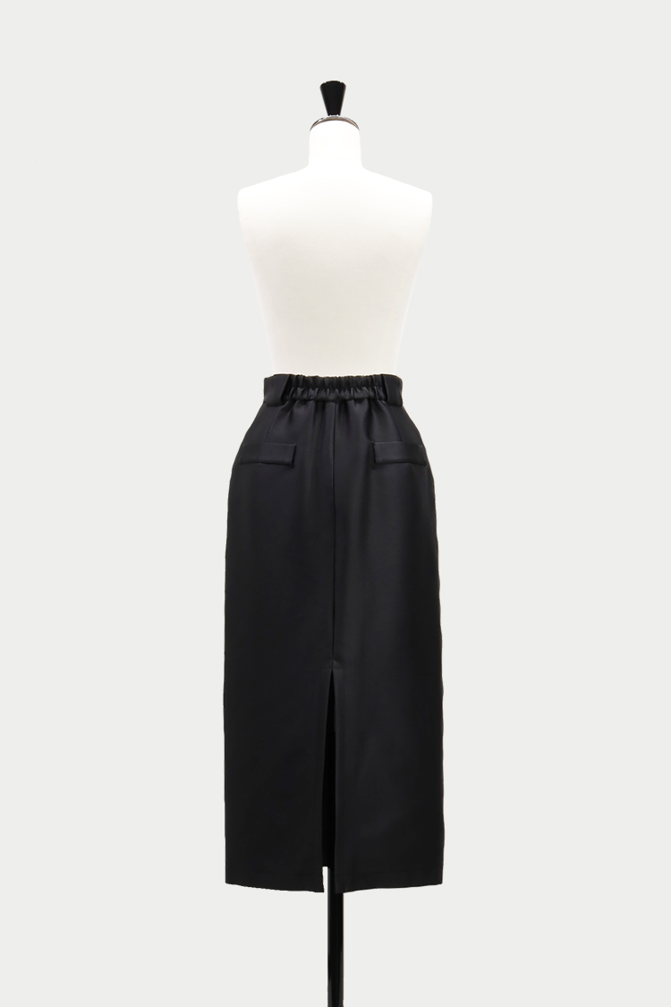 ダッチェスサテンスカート（ブラック） | MACHATT ONLINE STORE