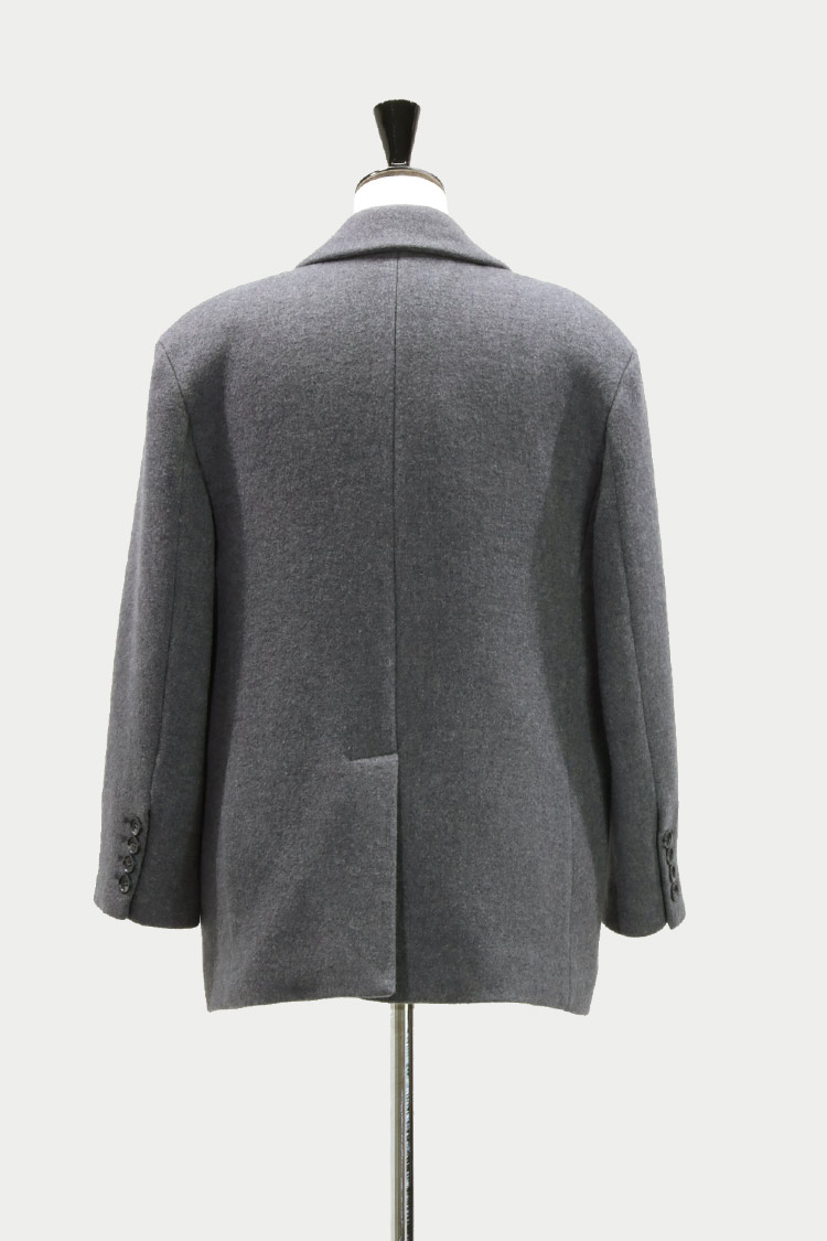 ウールテーラードジャケット（グレー） | MACHATT ONLINE STORE
