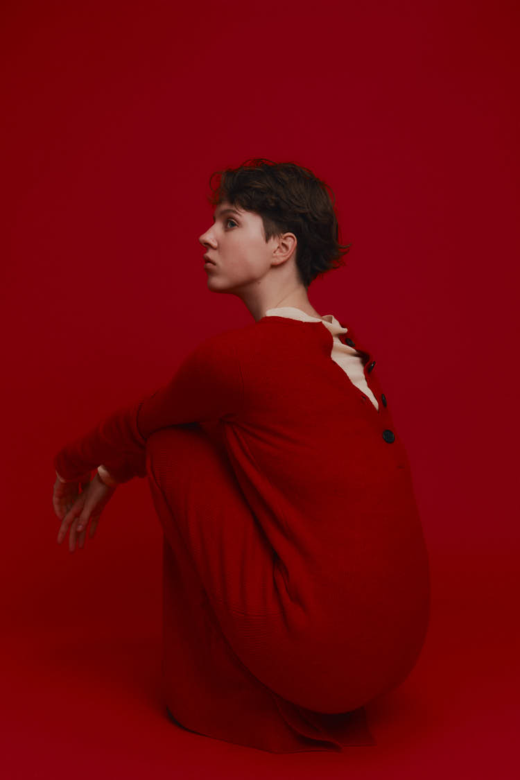 ニットロングドレス（レッド） | MACHATT ONLINE STORE