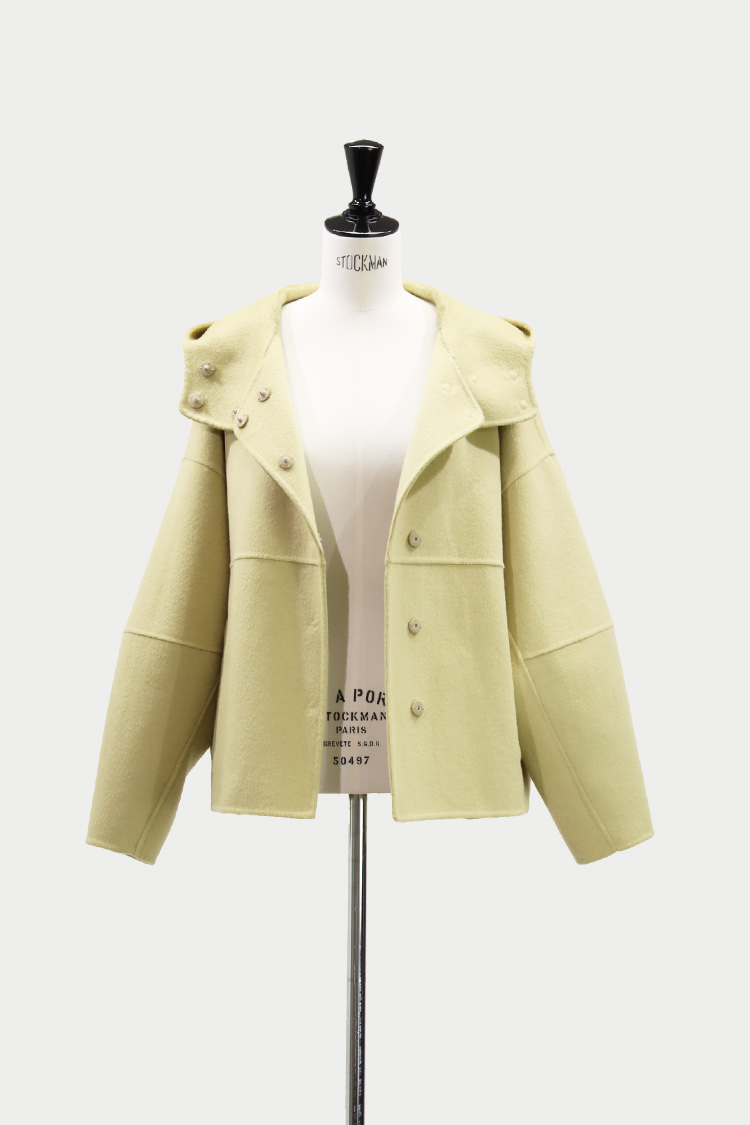 リバーウールフーディー（オリーブ） | MACHATT ONLINE STORE