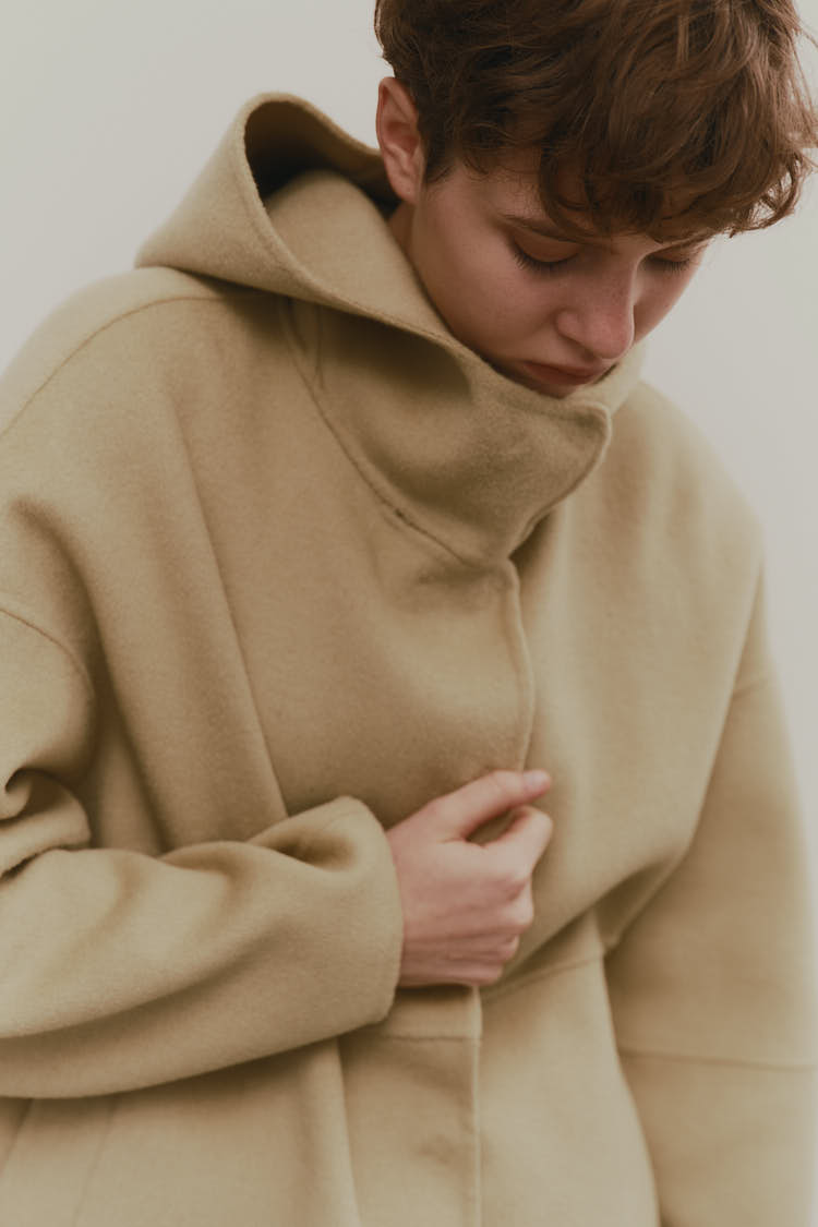 リバーウールフーディー（オリーブ） | MACHATT ONLINE STORE