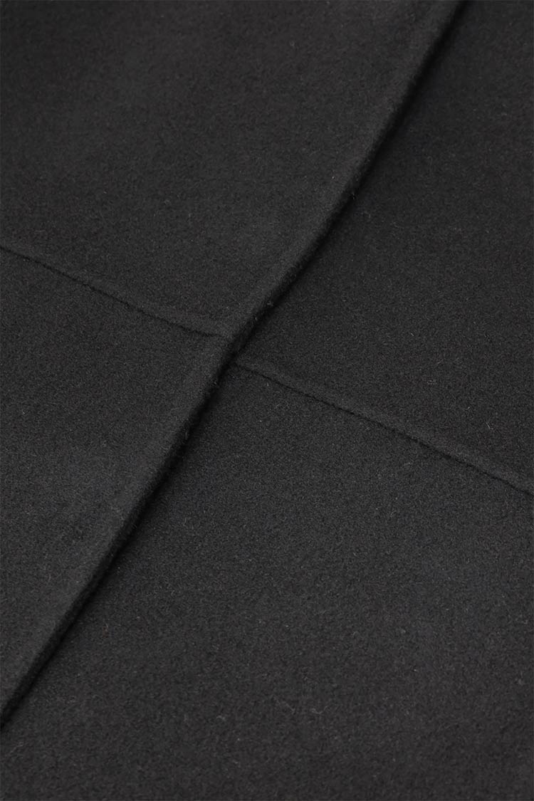 リバーウールフーディー（ブラック） | MACHATT ONLINE STORE