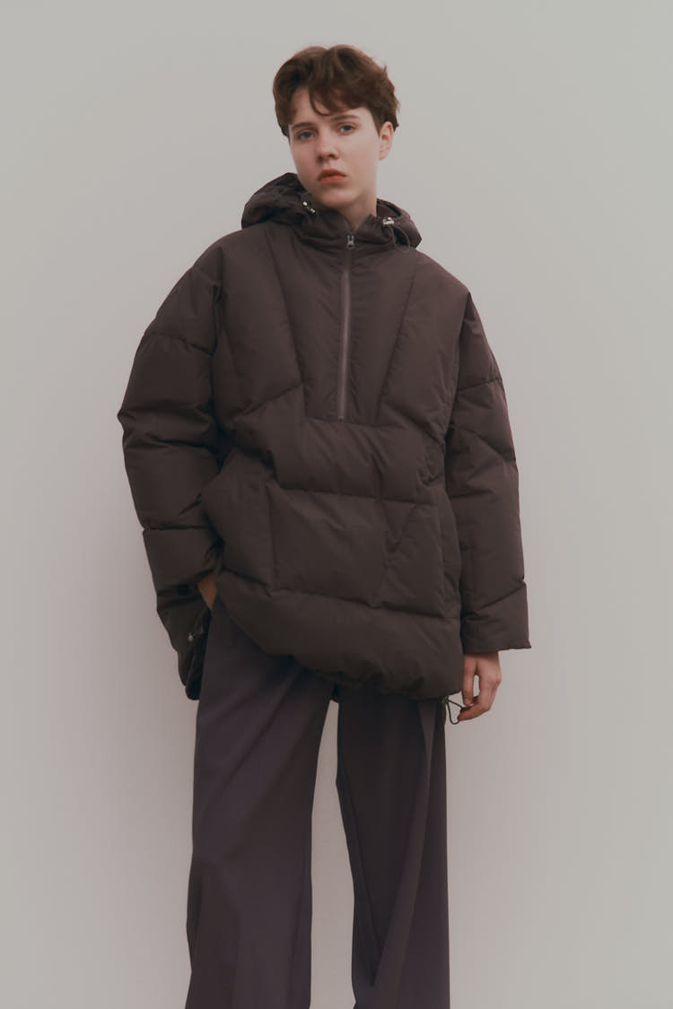 アノラックダウンコート（グレー） | MACHATT ONLINE STORE