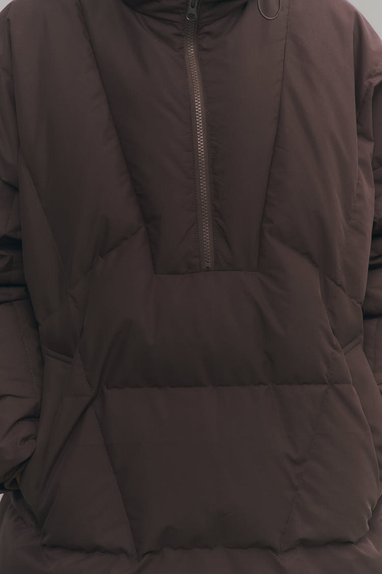 アノラックダウンコート（グレー） | MACHATT ONLINE STORE