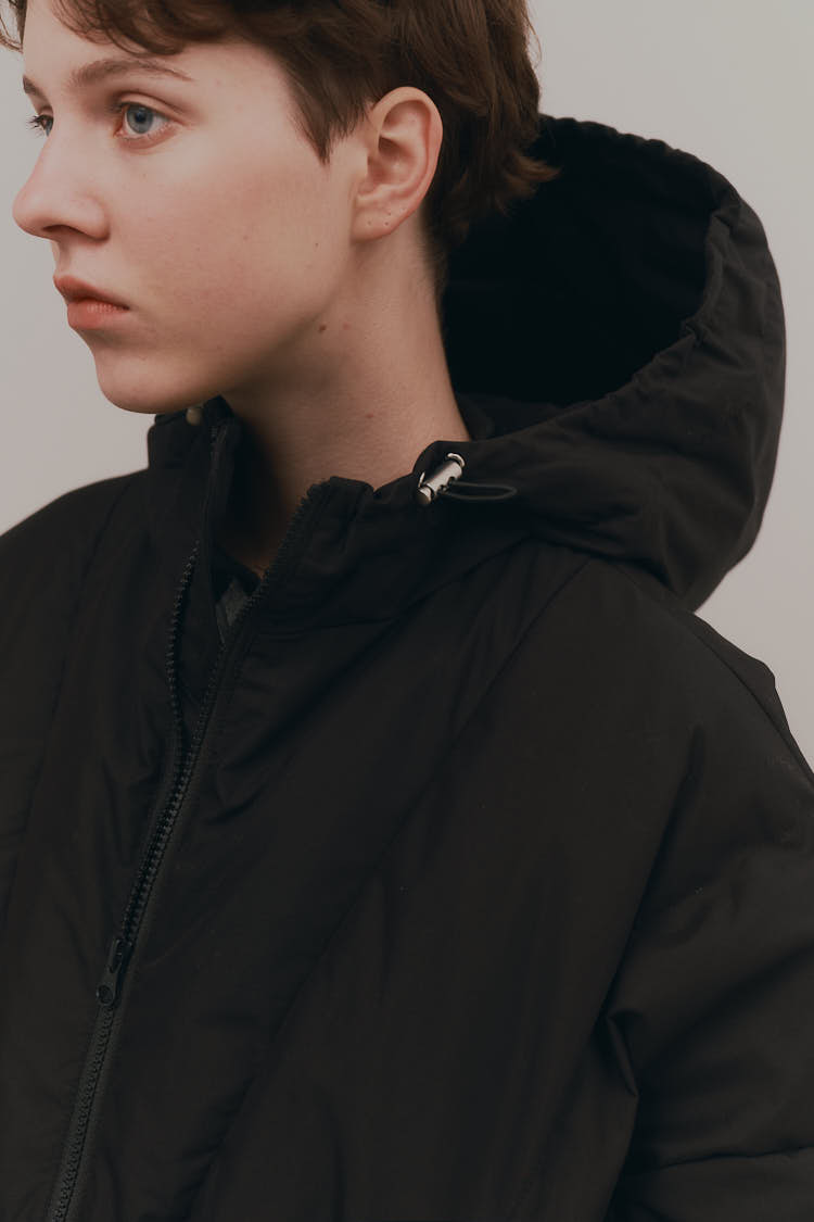 アノラックダウンコート（ブラック） | MACHATT ONLINE STORE