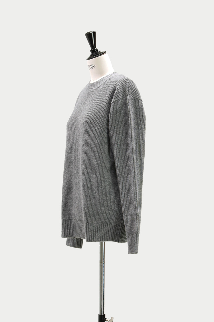 ラムズウールニット（グレー） | MACHATT ONLINE STORE