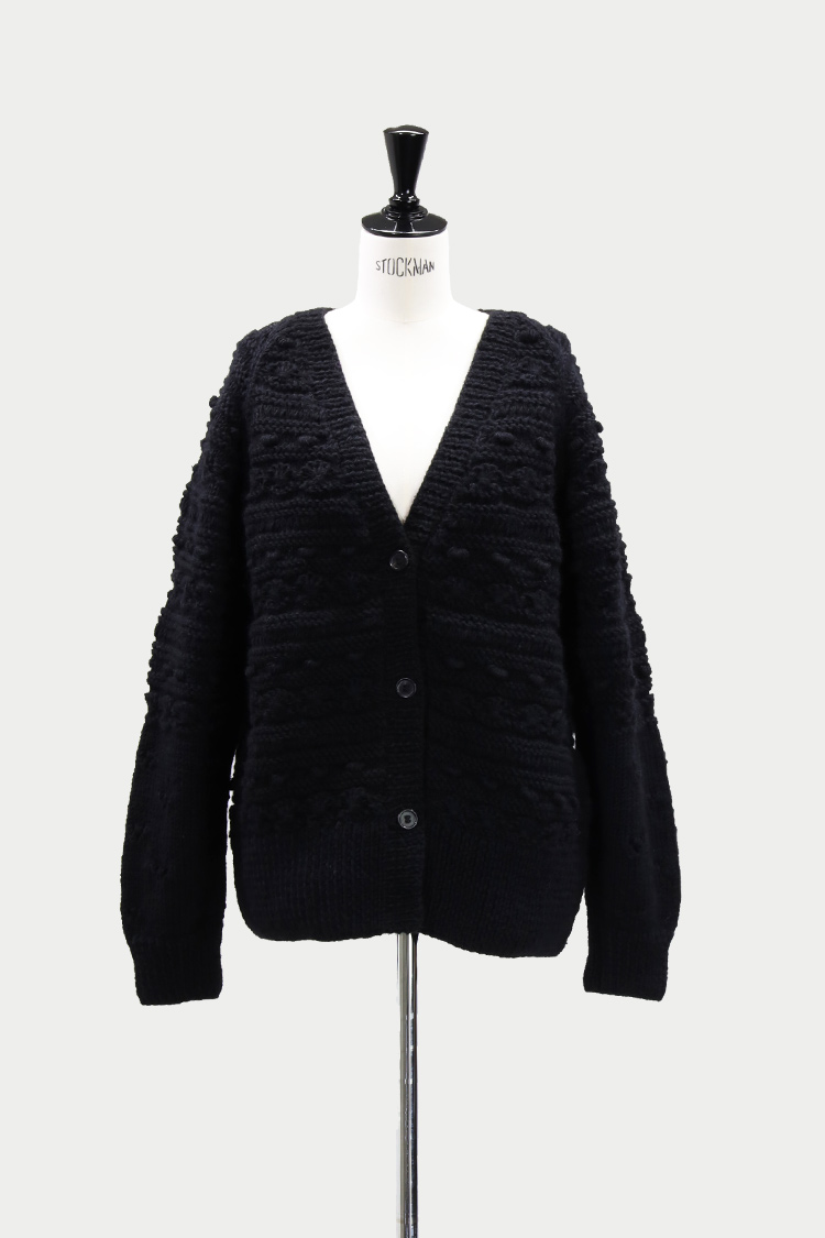 極美品 BEDWIN 23AW JACO ハンドニットカーディガン 4 ブラック 極美品 BEDWIN 23AW JACO ハンドニットカーディガン 4 ブラック トップス