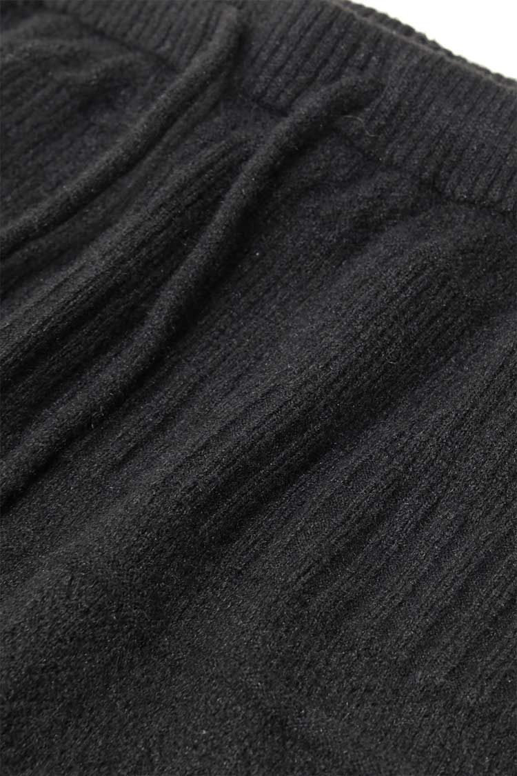 ニットパンツ（ブラック） | MACHATT ONLINE STORE