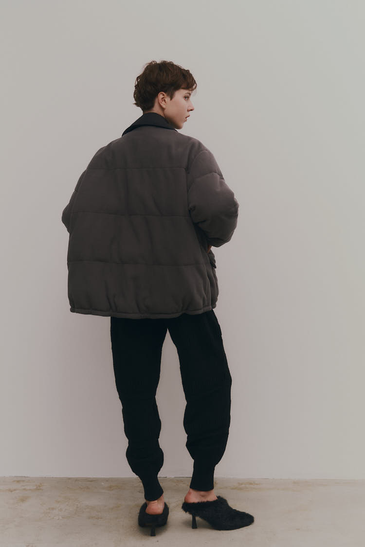 ニットパンツ（ブラック） | MACHATT ONLINE STORE