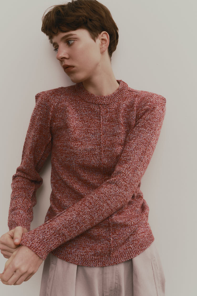 ティアラさま専用マチャット　ショルダーミックスニット　2025AW ショルダーミックスニット | MACHATT ONLINE STORE